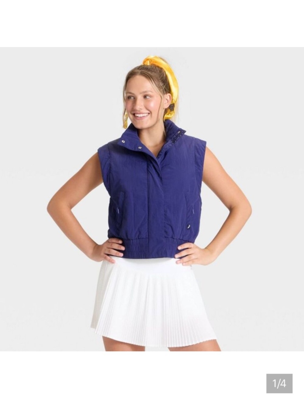 JoyLab - Women's Game Day Vest - JoyLab Navy Blue S
